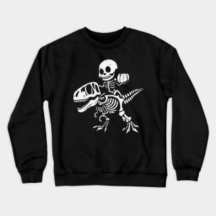 Skeleton & T-Rex Crewneck Sweatshirt